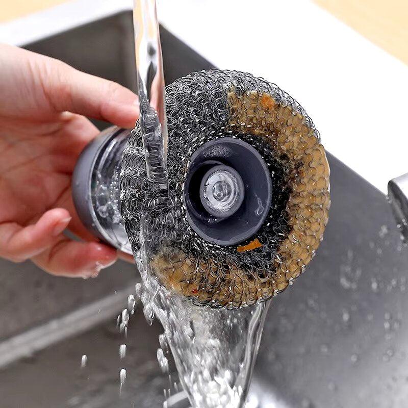 Brosse avec distributeur de liquide vaisselle Syntiva