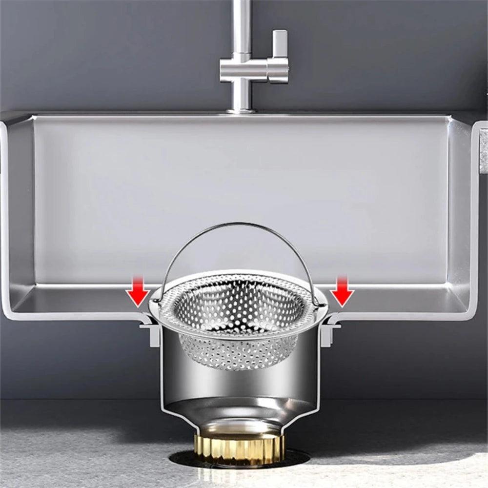 Filtre évier inox de qualité professionnelle