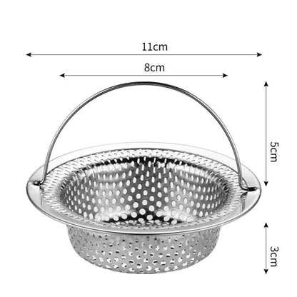 Filtre évier inox résistant