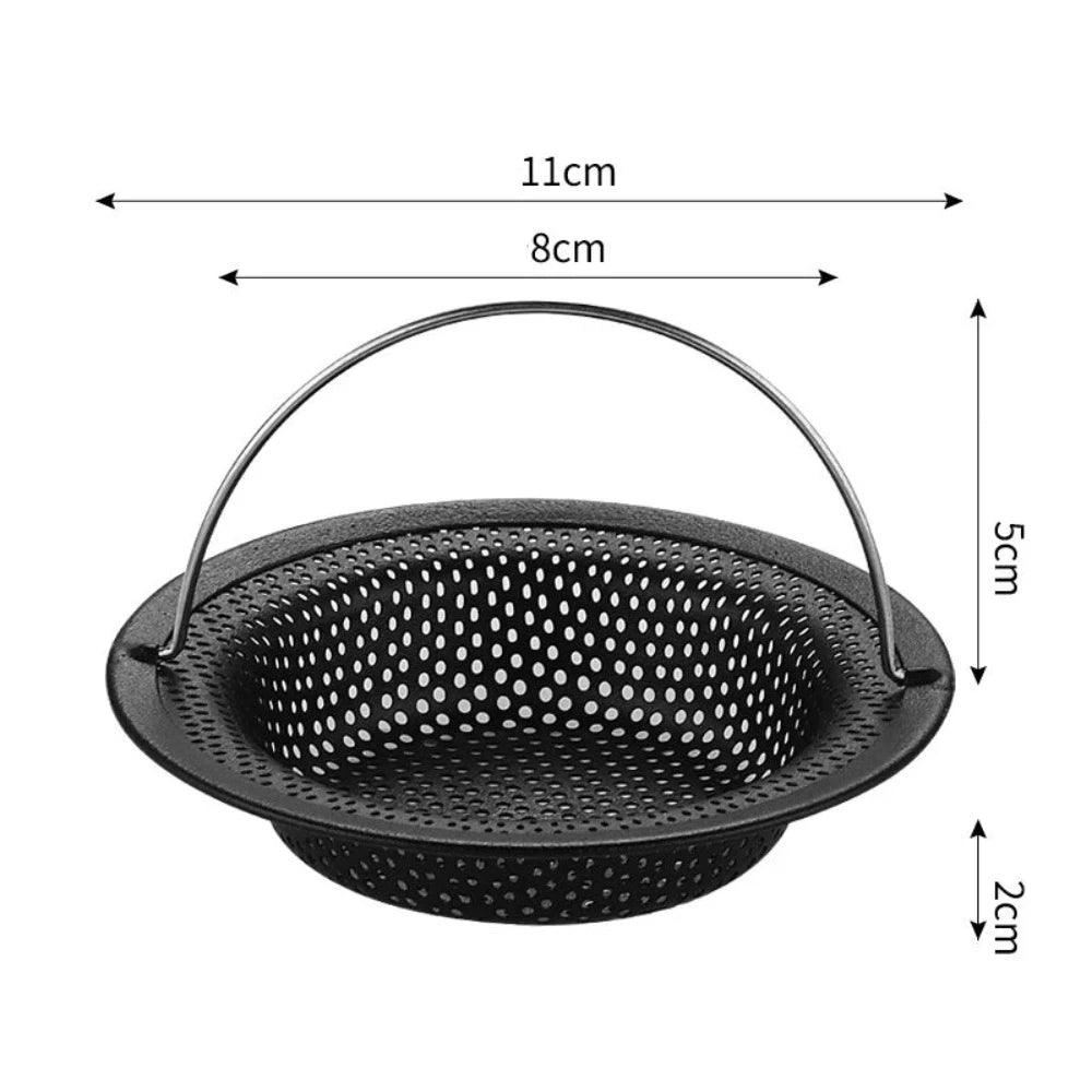 Filtre évier inox noir