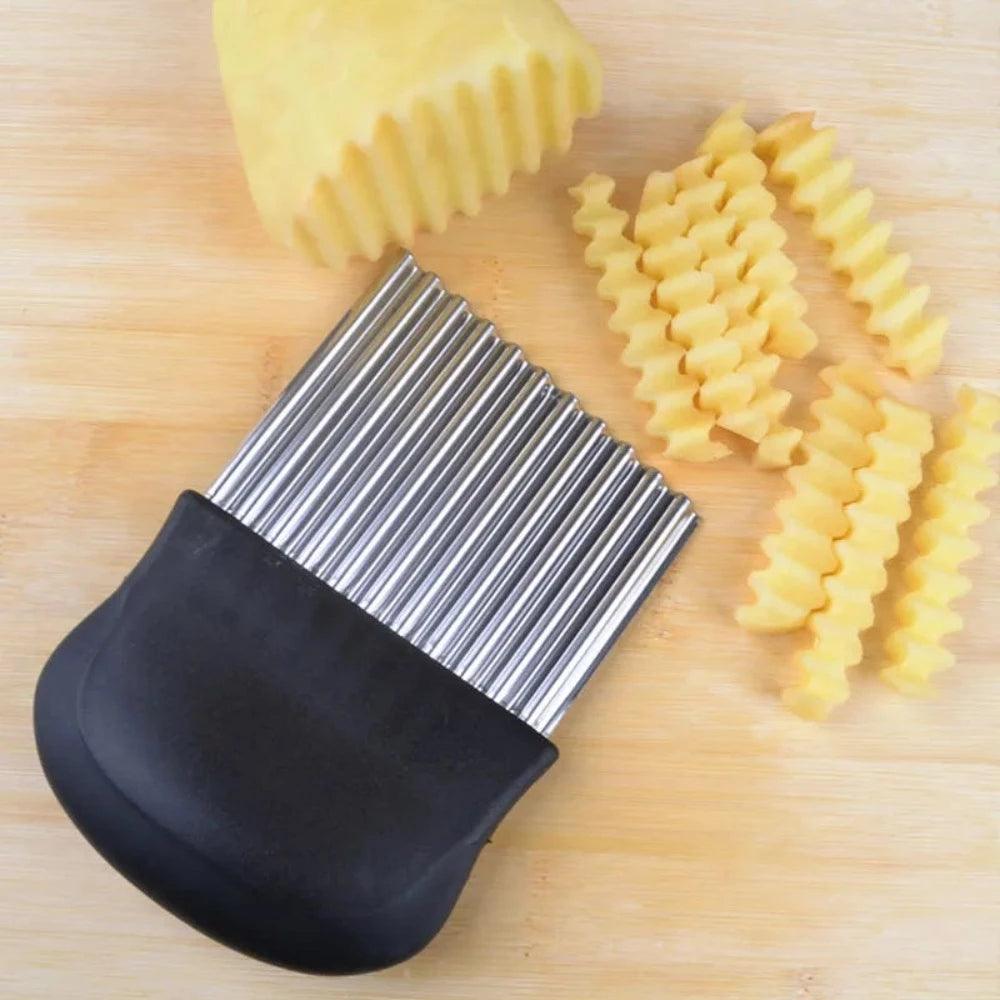 Couteau ondulé de chef