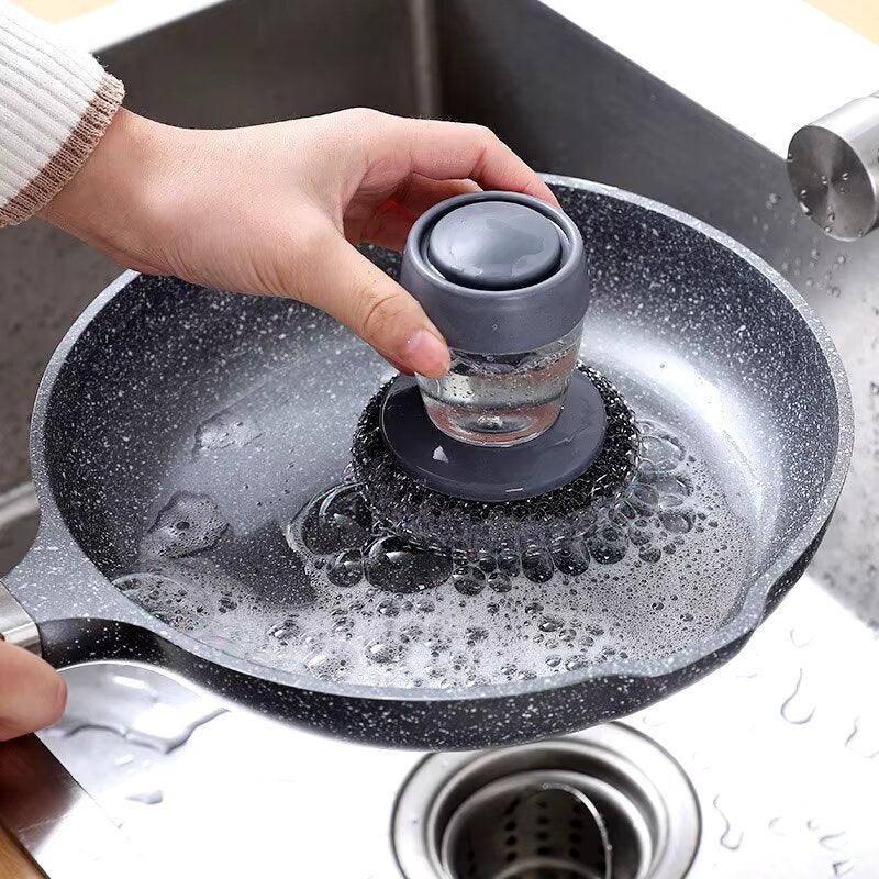 Brosse avec distributeur de liquide vaisselle Syntiva