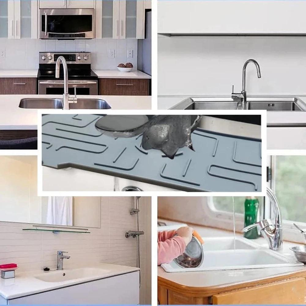 Tapis absorbant cuisine design